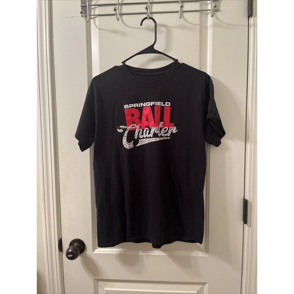 Boys Short Sleeve T-Shirt Graphic Springfield Ball Charter School Size Unknown